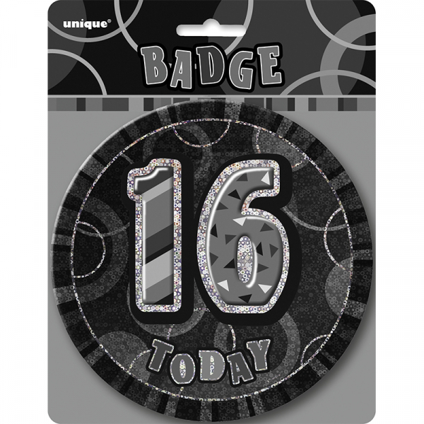 Glitz Birthday Black Badge 16th