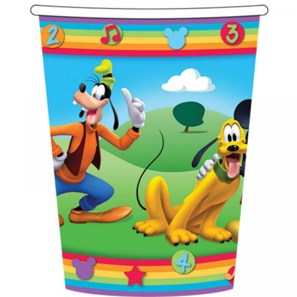 Mickey Mouse Clubhouse Cup 266ml 8PK
