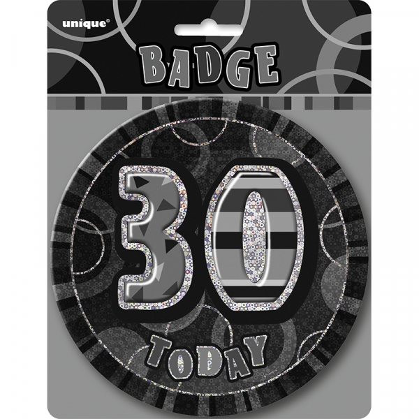 Glitz Birthday Black Badge 30th
