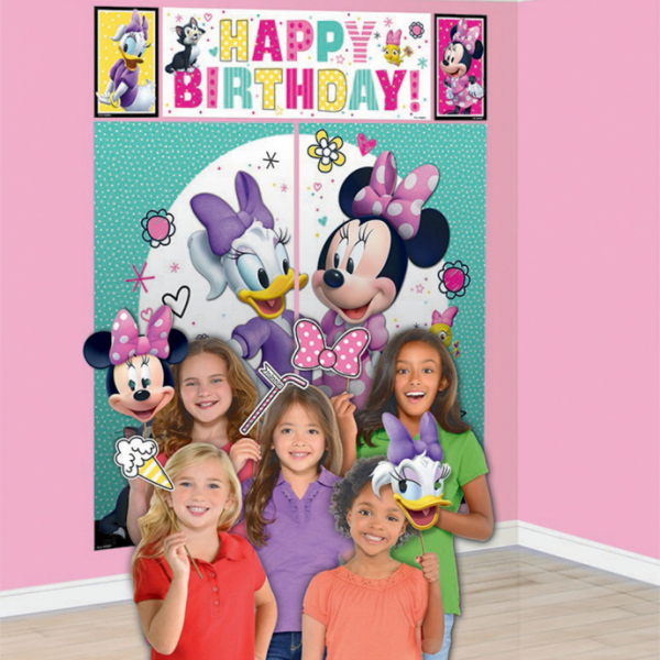 Minnie Mouse Happy Helpers Scene Setter With Props 17PK