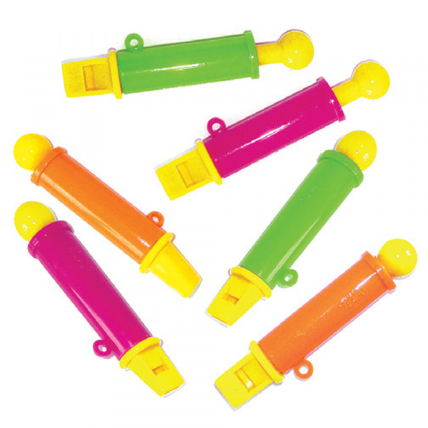 Favour Long Whistles 6PK