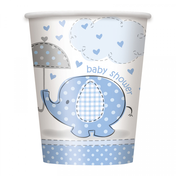 Umbrellaphants Blue Cups 8PK