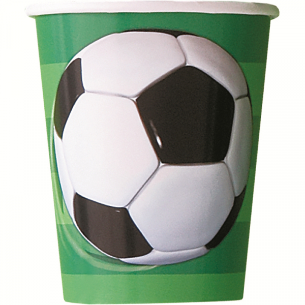 3D Soccer Cups 8PK