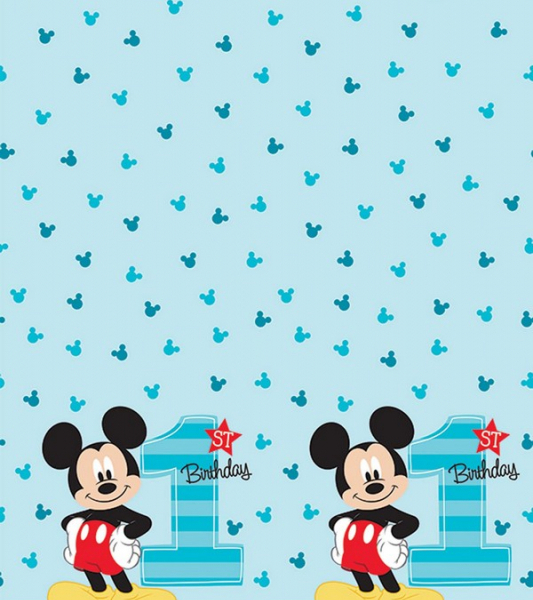 Mickey Fun To Be One Plastic Tablecover