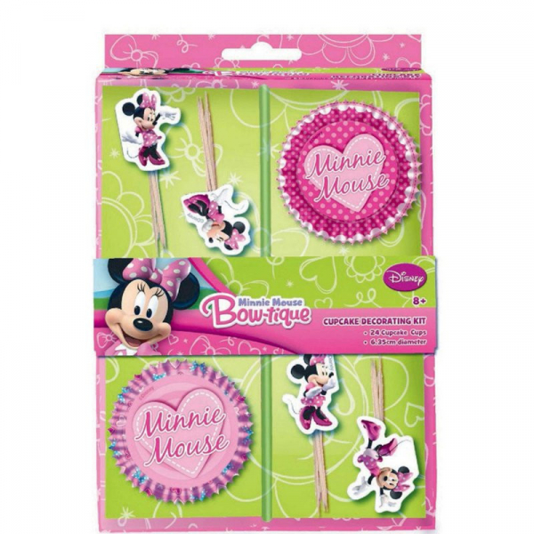Minnie Mouse Cupcake Kit 48PK