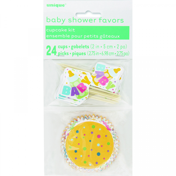 Baby Shower Cupcake Kit 24PK