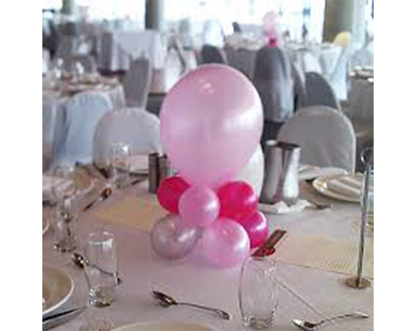 Table Posie Air Filled Plain Colour Balloon