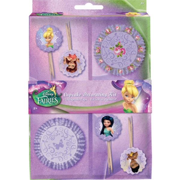 Disney Fairies Cupcake Decorating Kit 24PK