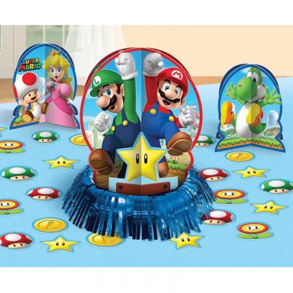 Super Mario Brothers Table Decorating Kit 23PK