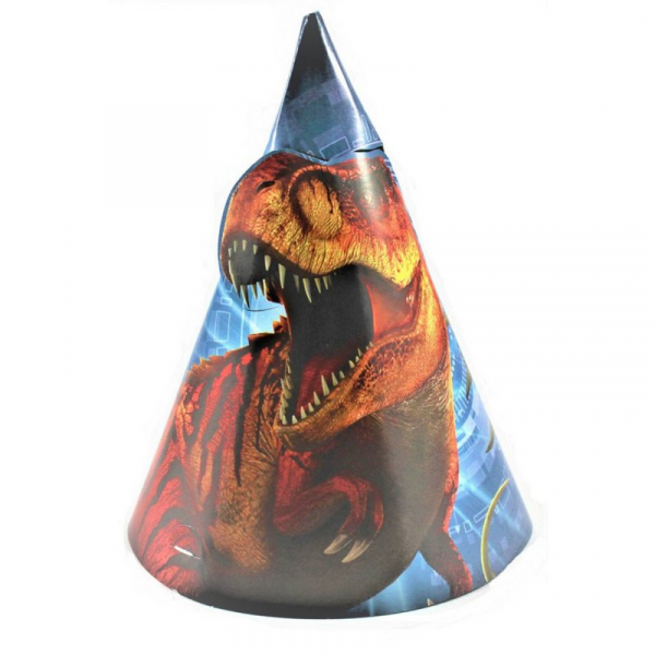 Jurassic World Cone Hats 8PK
