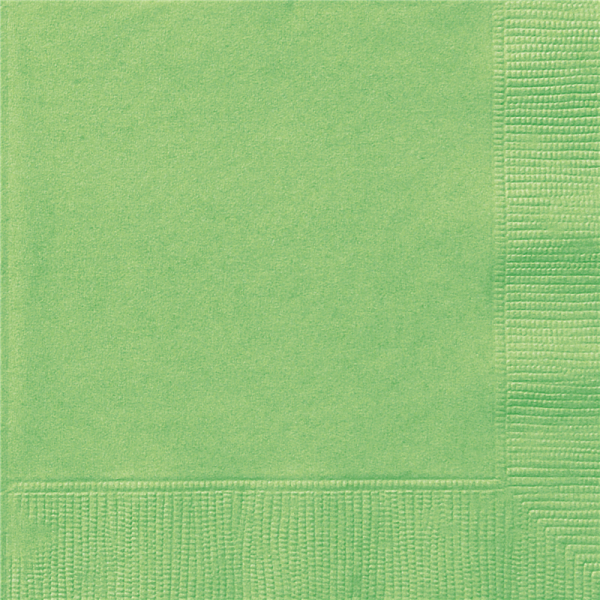Lunch Napkins Lime 20PK