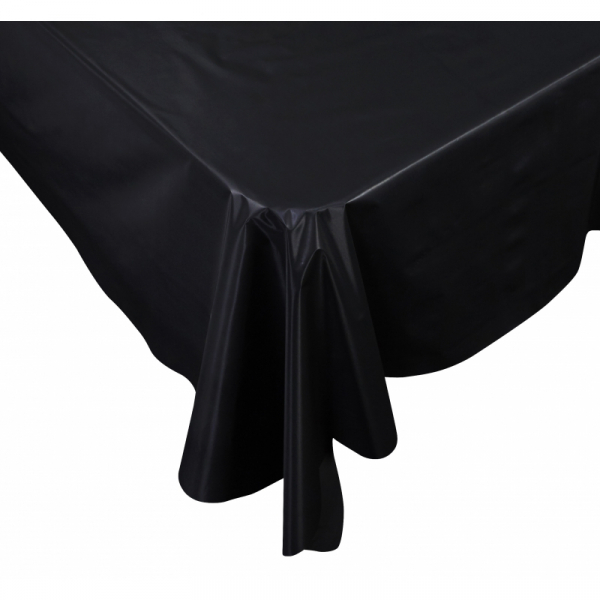 Five Star Rectangle Tablecover 2.7m Black