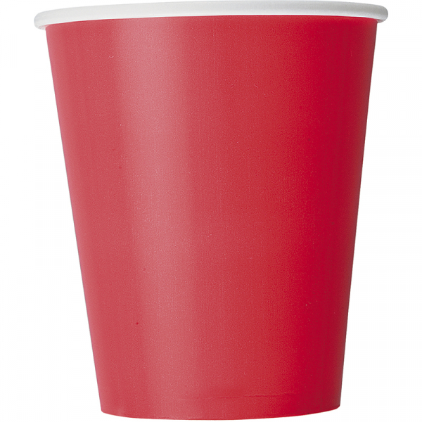 Paper Cups - Red 8PK