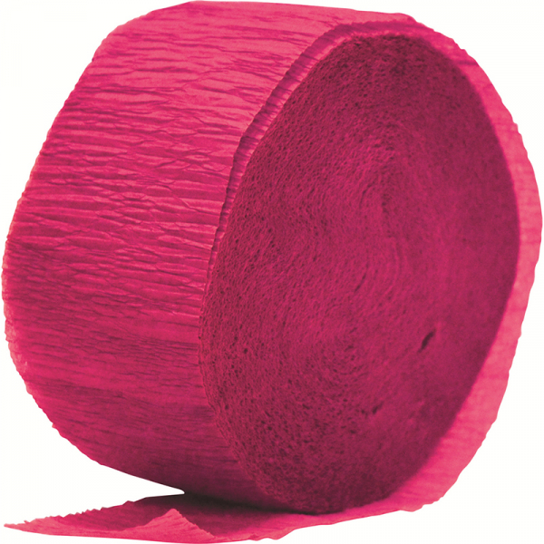 Crepe Paper Streamer 24M Pink