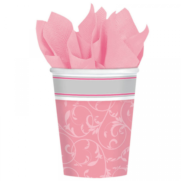 Blessings Pink 266ml Cups 8PK