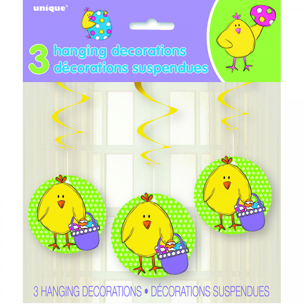 Bright Easter Hanging Decoration 3PK