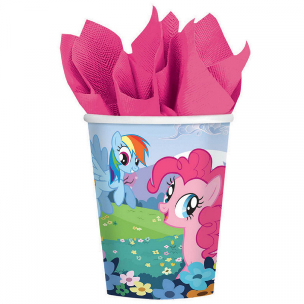My Little Pony Friendship 266ml Cups 8PK