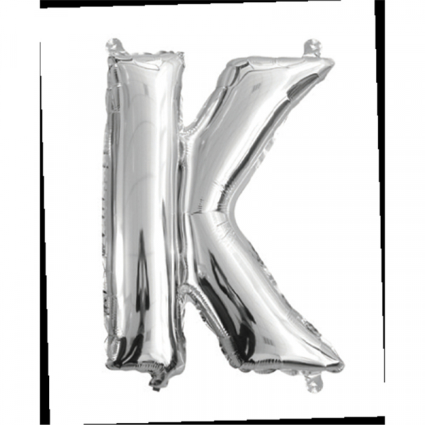 35cm 14 Inch Silver Foil Balloon K