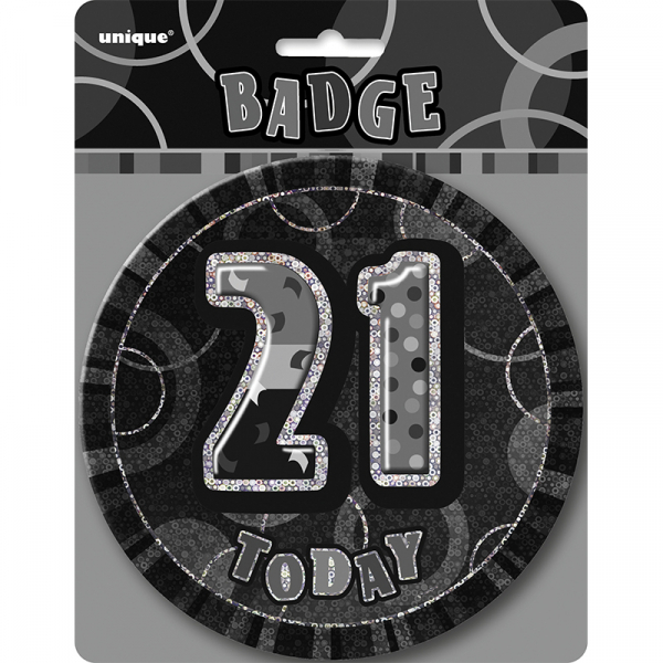 Glitz Birthday Black Badge 21st