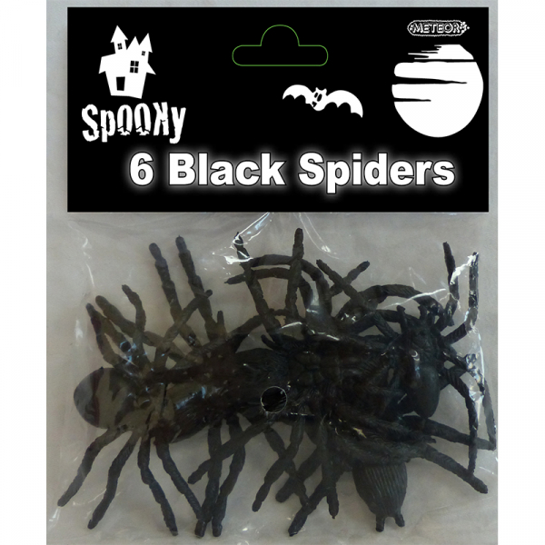 Black Spiders 6PK