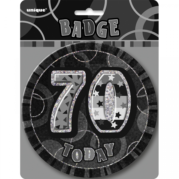 Glitz Birthday Black Badge 70th