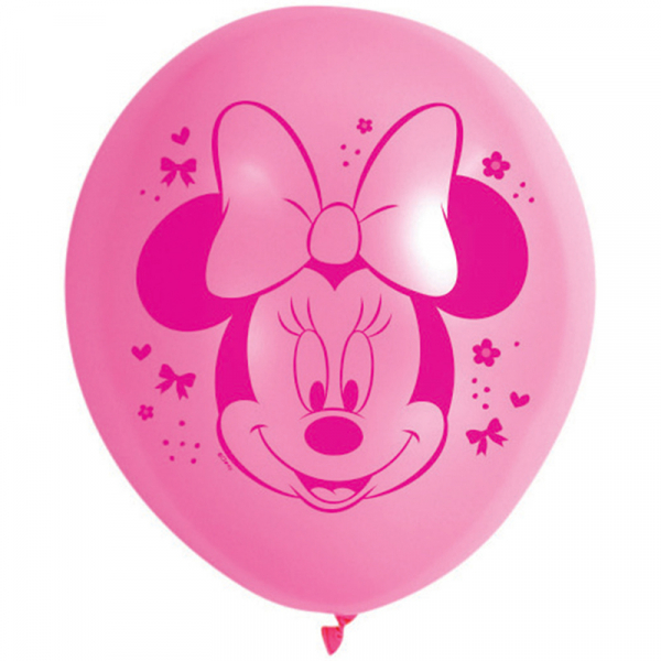 Minnie Mouse Latex Balloon 10PK