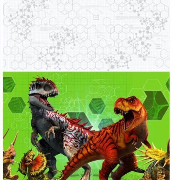 Jurassic World Plastic Tablecover