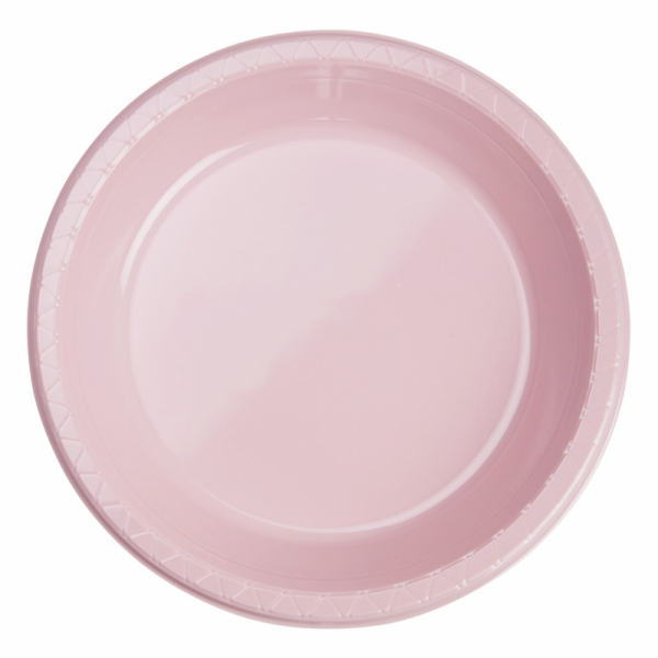 Five Star Round Banquet Plate 26cm Classic Pink 20PK