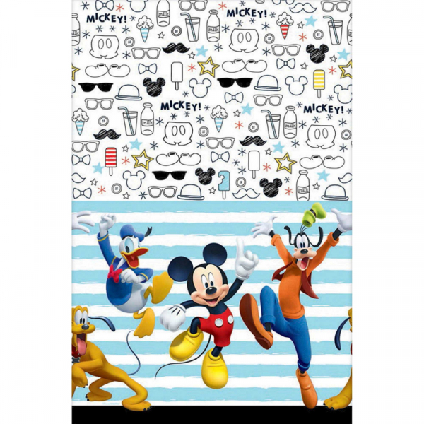 Mickey Mouse On The Go Plastic Tablecover