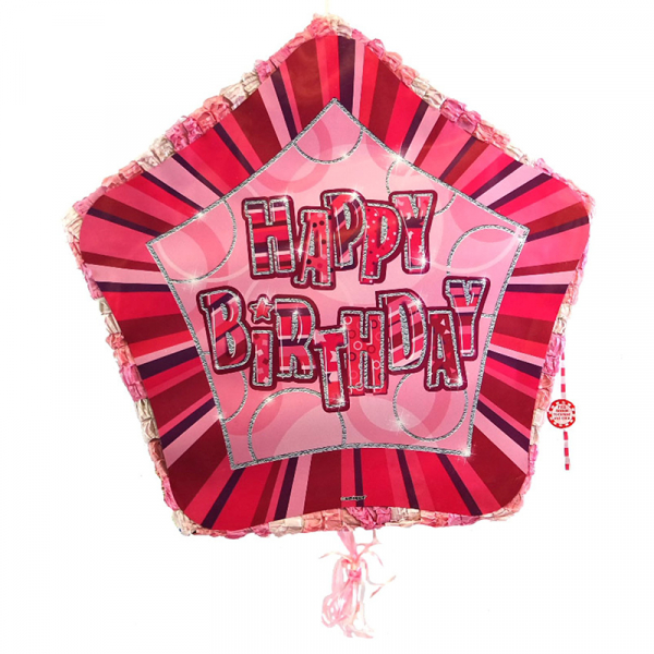 Pinata Birthday Glitz Pink