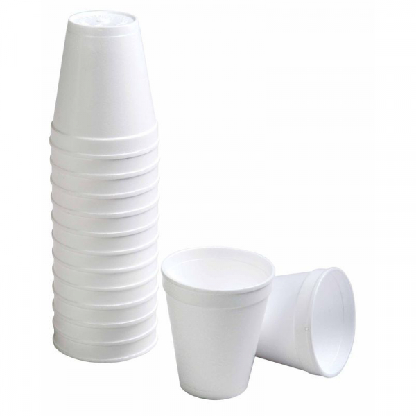 Foam Cups 237ml 25PK
