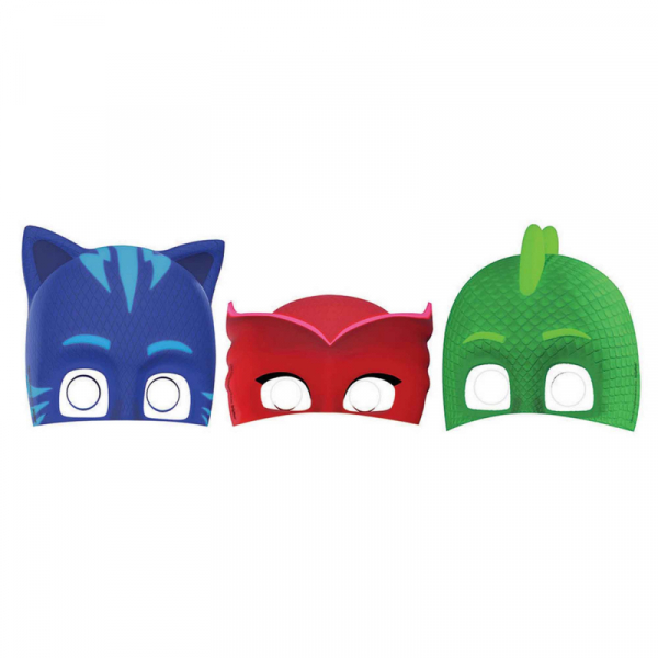 PJ Masks Paper Masks 8PK