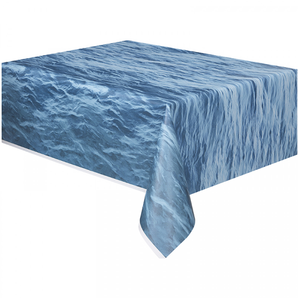 Ocean Wave Plastic Tablecover