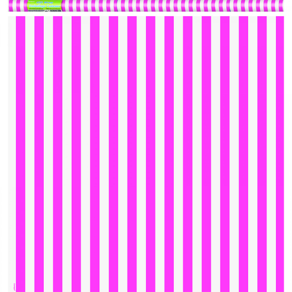 Stripe Hot Pink Gift Wrap Roll