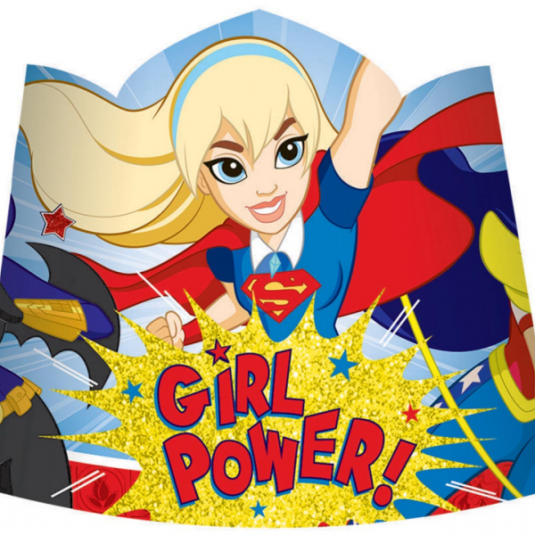 DC Superhero Girls Paper Tiaras 8PK