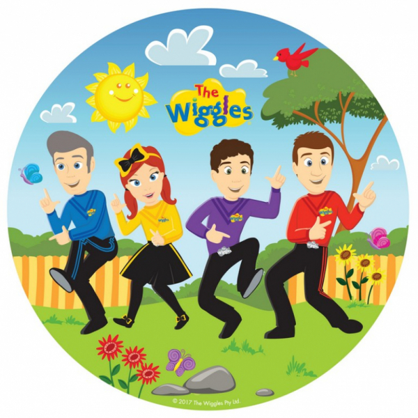 The Wiggles 23cm Round Plates 8PK