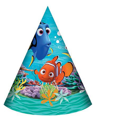 Finding Nemo Party Hats 8PK