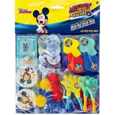 Mickey Mouse On The Go Mega Mix Value Pack Favors 48PK