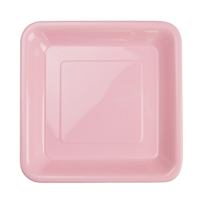 Five Star Square Snack Plate 18cm Classic Pink 20PK