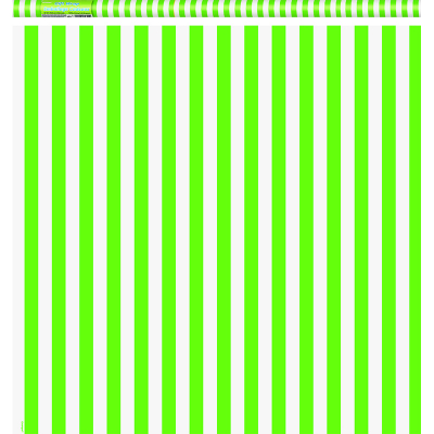 Stripe Lime Green Gift Wrap Roll
