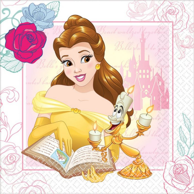Beauty And The Beast Lunch Napkins 16PK