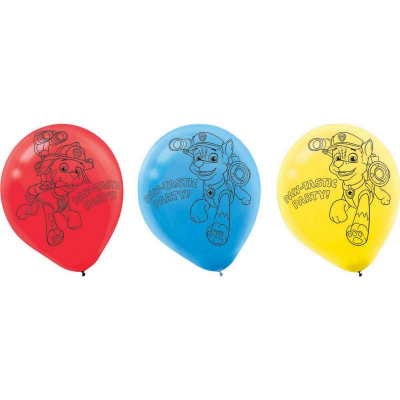 Paw Patrol 30cm Latex Balloons 6PK