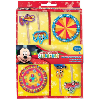Mickey Mouse Clubhouse Cupcake Kit 24PK