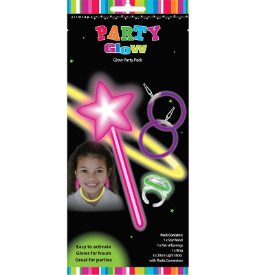 Glow Party Pack Girl 6PK