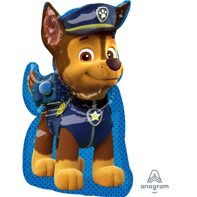 Supershape Paw Patrol Chase Foil Balloon Inflated with Helium