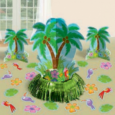 Palm Tree Table Decorations Kit 23PK