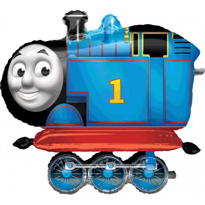 Airwalker Thomas the Tank Engine Inflated with Helium