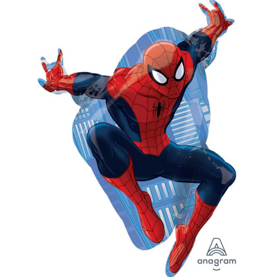 Supershape Ultimate Spider-Man Foil Balloon Inflated with Helium