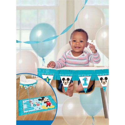 Mickey Fun To Be One High Chair Decorations Kit PK