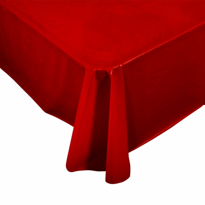 Five Star Rectangle Tablecover 2.7m Apple Red